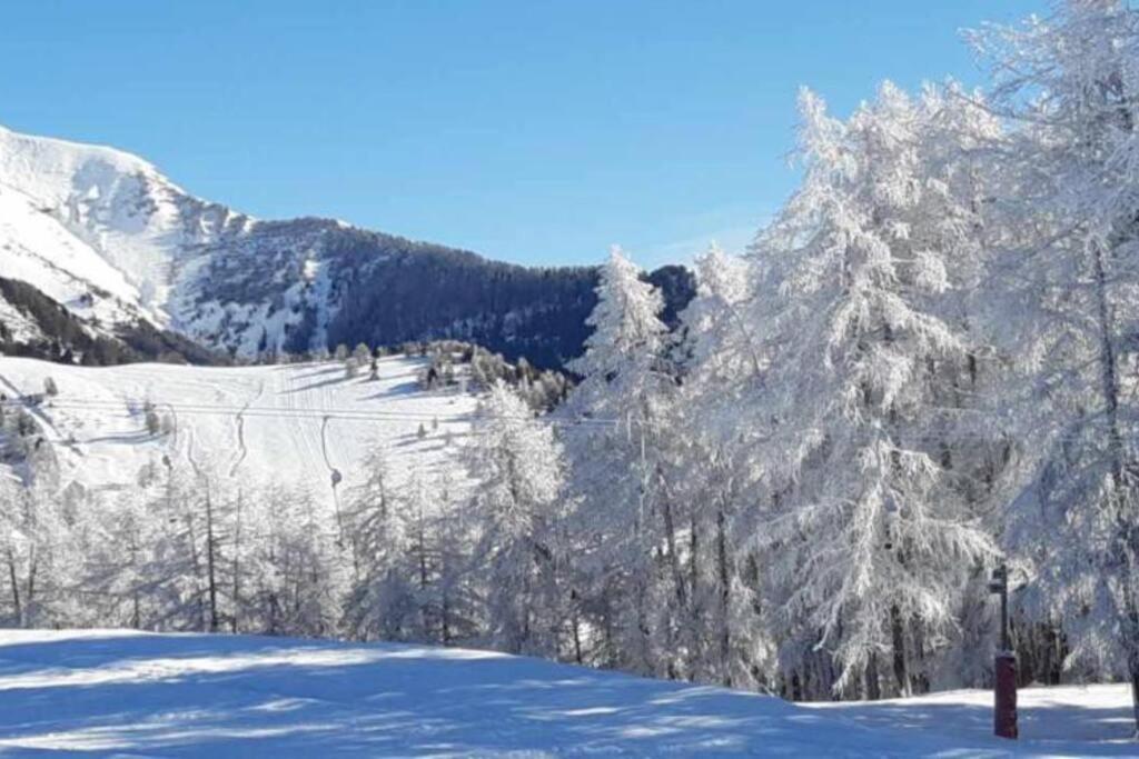 Апартаменты Appt A Ancelle Pied Des Pistes Экстерьер фото